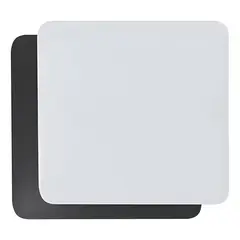 GENERICO - Pack imán cuadrado sublimación 9.5 cm 12 unidades blanco