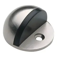 GENERICO - Tope de puerta para piso media luna satinado