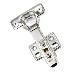 GENERICO - Bisagra recta cierre suave 35 mm acero inoxidable
