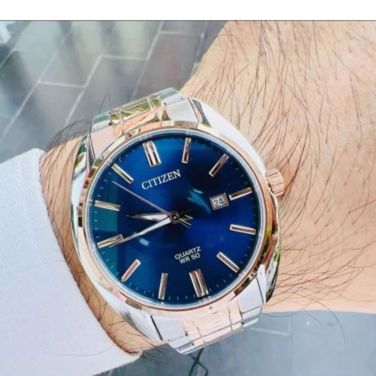 CITIZEN - Reloj Citizen Hombre BI5104-57L Analogo Quartz