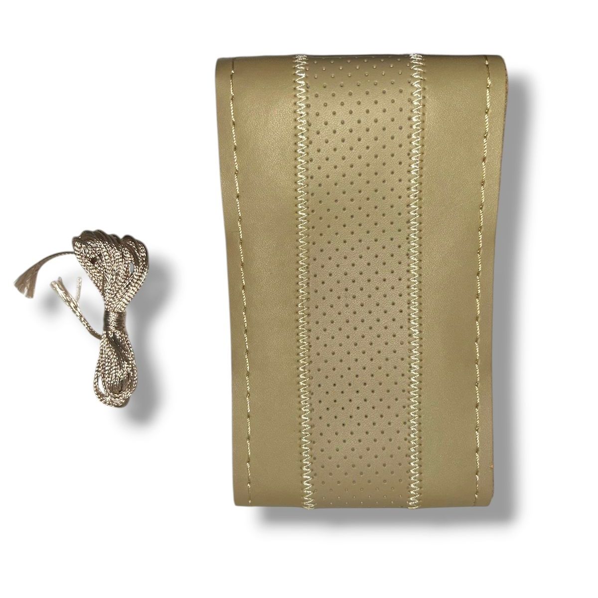 GENERICO - Funda Cubre Volante Cosido Antirresbalante Para Autos 38cm