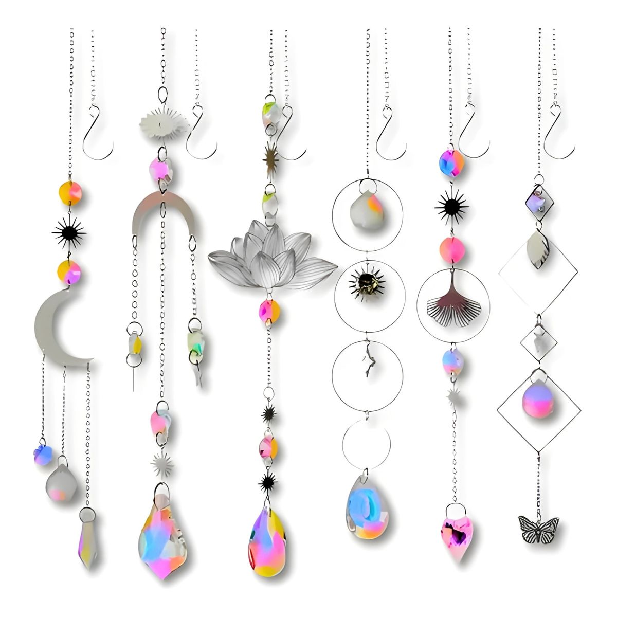 GENERICO - Prisma Atrapasol Cristal Colgante