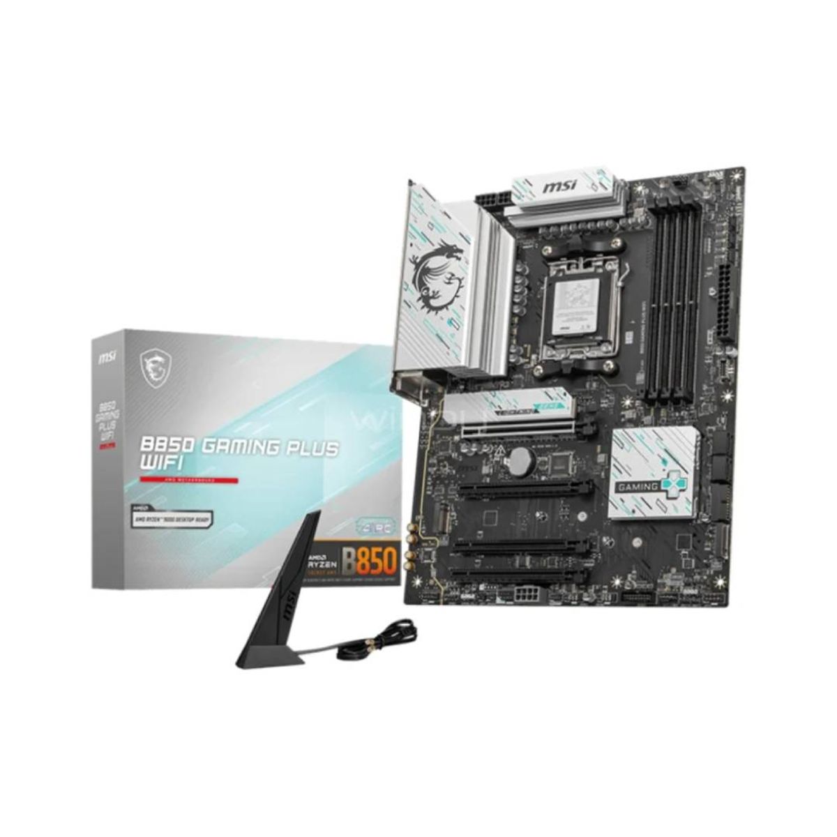 MSI - Placa Madre MSI B840 GAMING PLUS WIFI - ATX, AM5