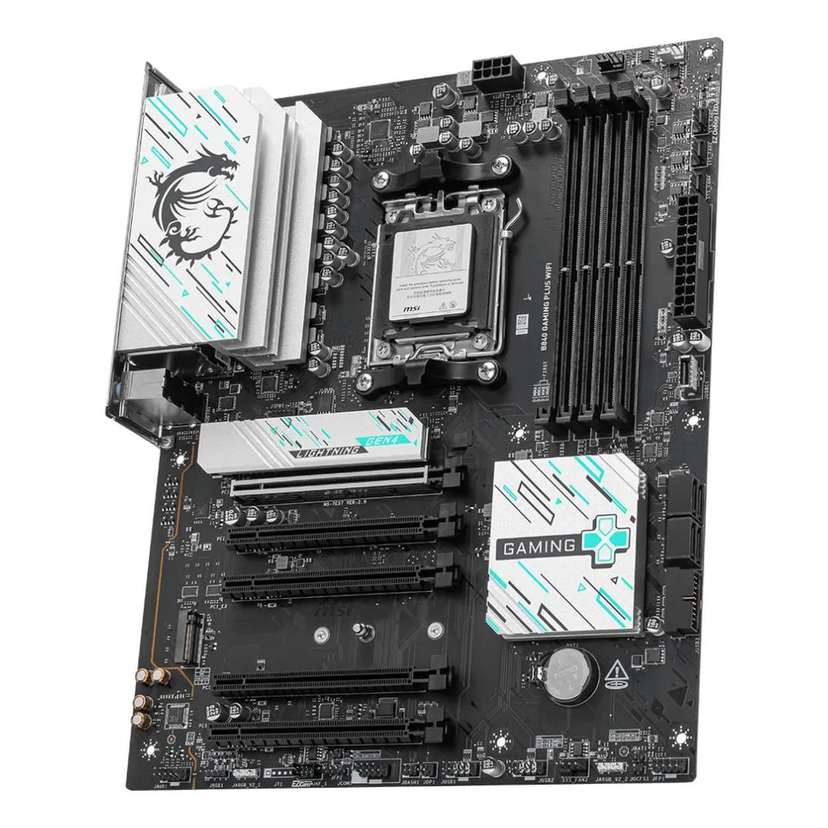 MSI - Placa Madre MSI B840 GAMING PLUS WIFI - ATX, AM5