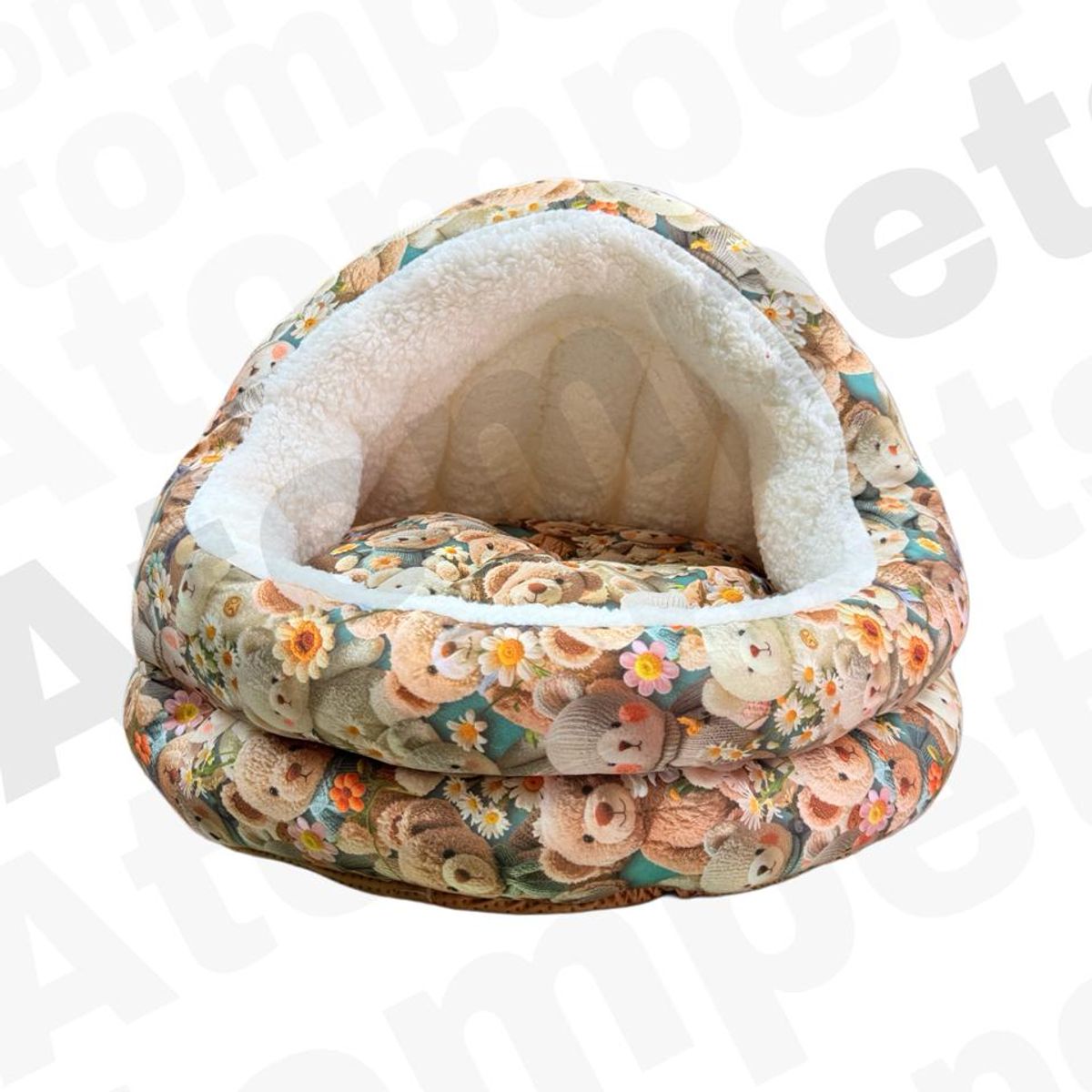 GENERICO - Camas para mascotas gatos o perros iglú cueva 58cmx58cm
