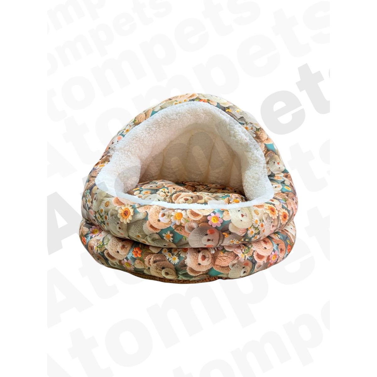 GENERICO - Camas para mascotas gatos o perros iglú cueva 58cmx58cm