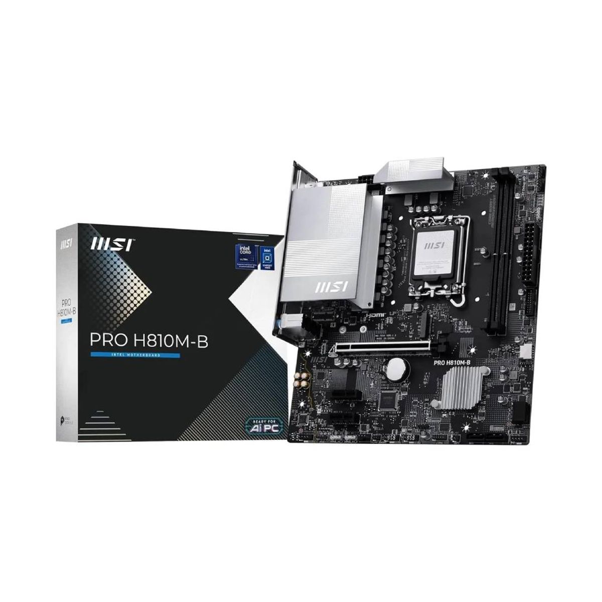 MSI - Placa Madre MSI PRO H810M-B - mATX, DDR5