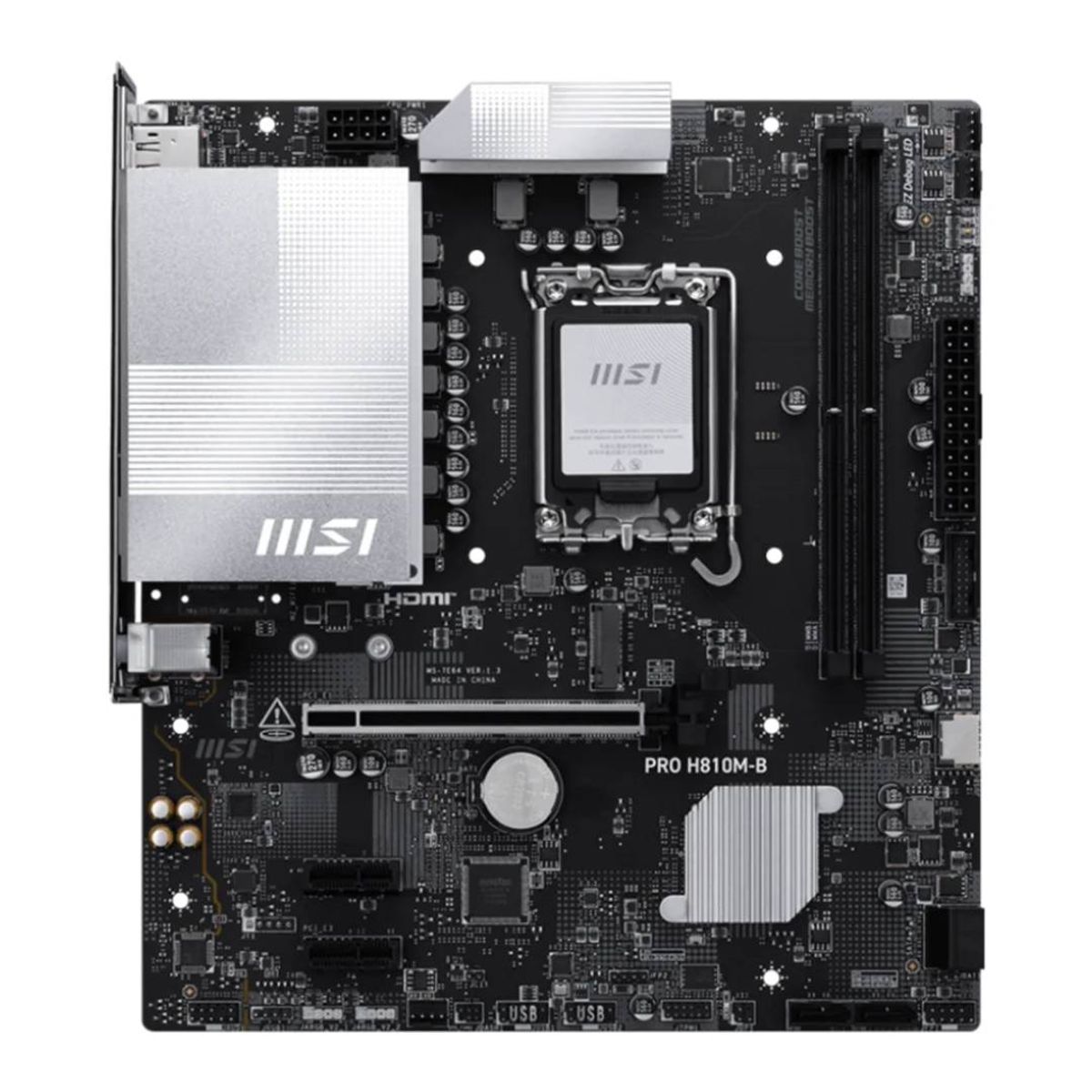 MSI - Placa Madre MSI PRO H810M-B - mATX, DDR5