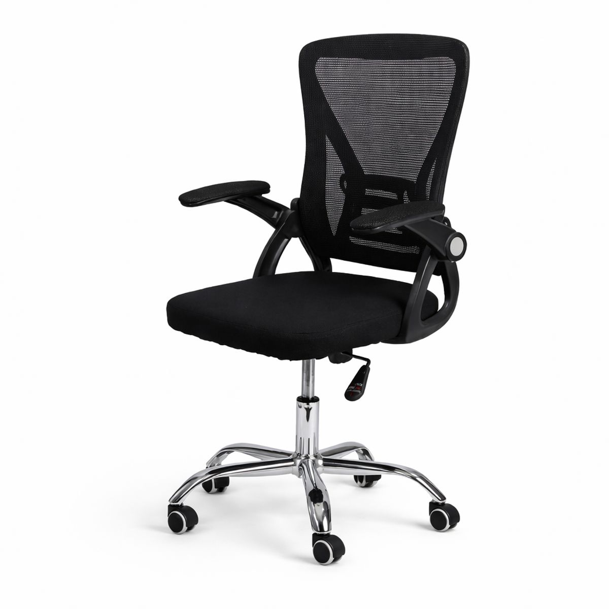 SPACE HOME - Silla Oficina Ergonomica Negra Mesh Altura Regulable