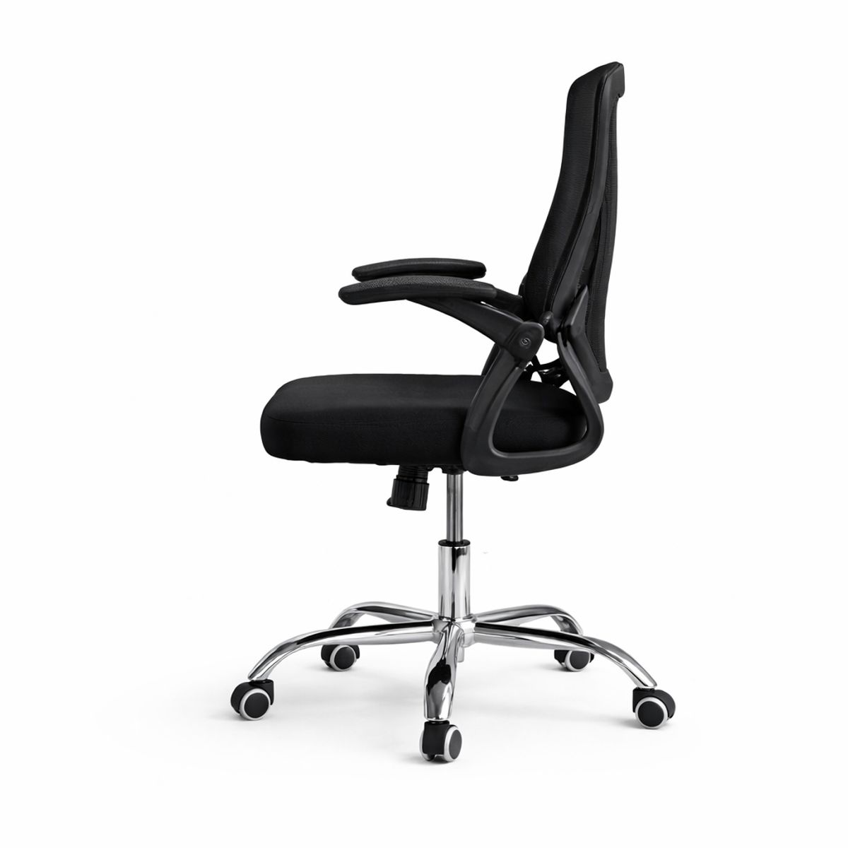 SPACE HOME - Silla Oficina Ergonomica Negra Mesh Altura Regulable