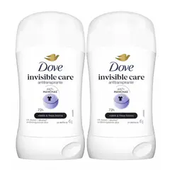 DOVE - Pack 2 Desodorante Antitranspirante 45g Invisible Care