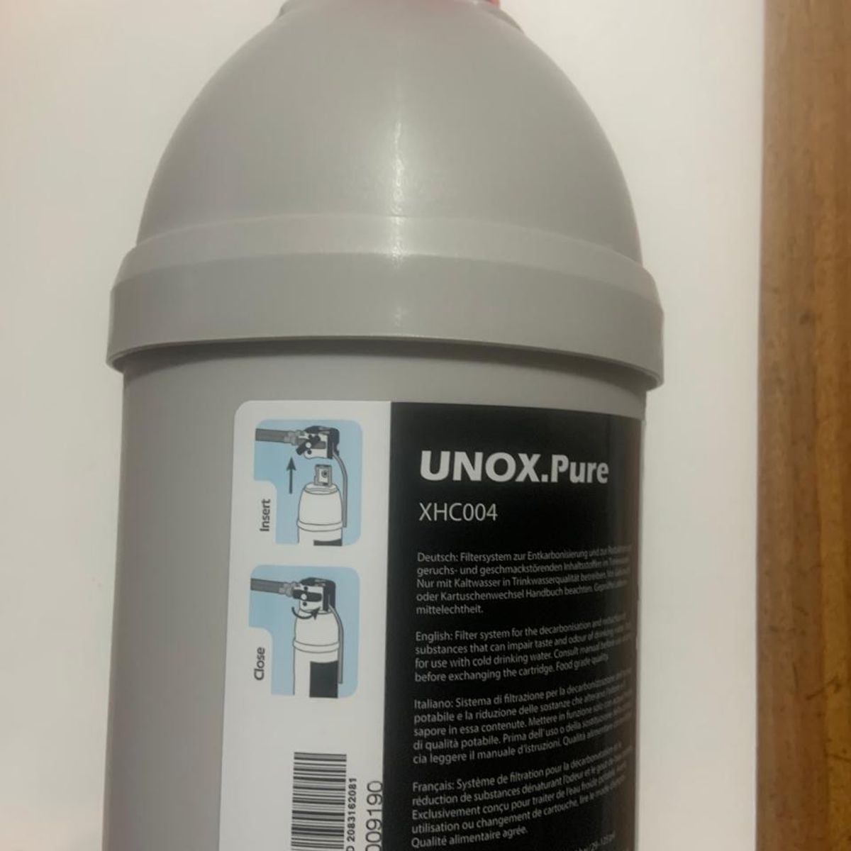 UNOX - Tratamiento de agua con filtros de resina Unox PURE KIT XHC003