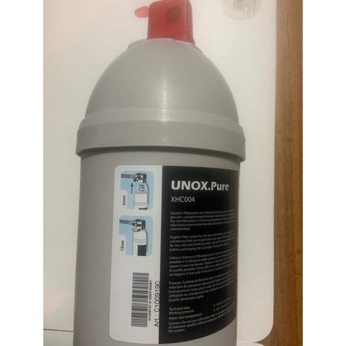 UNOX - Tratamiento de agua con filtros de resina Unox PURE KIT XHC003