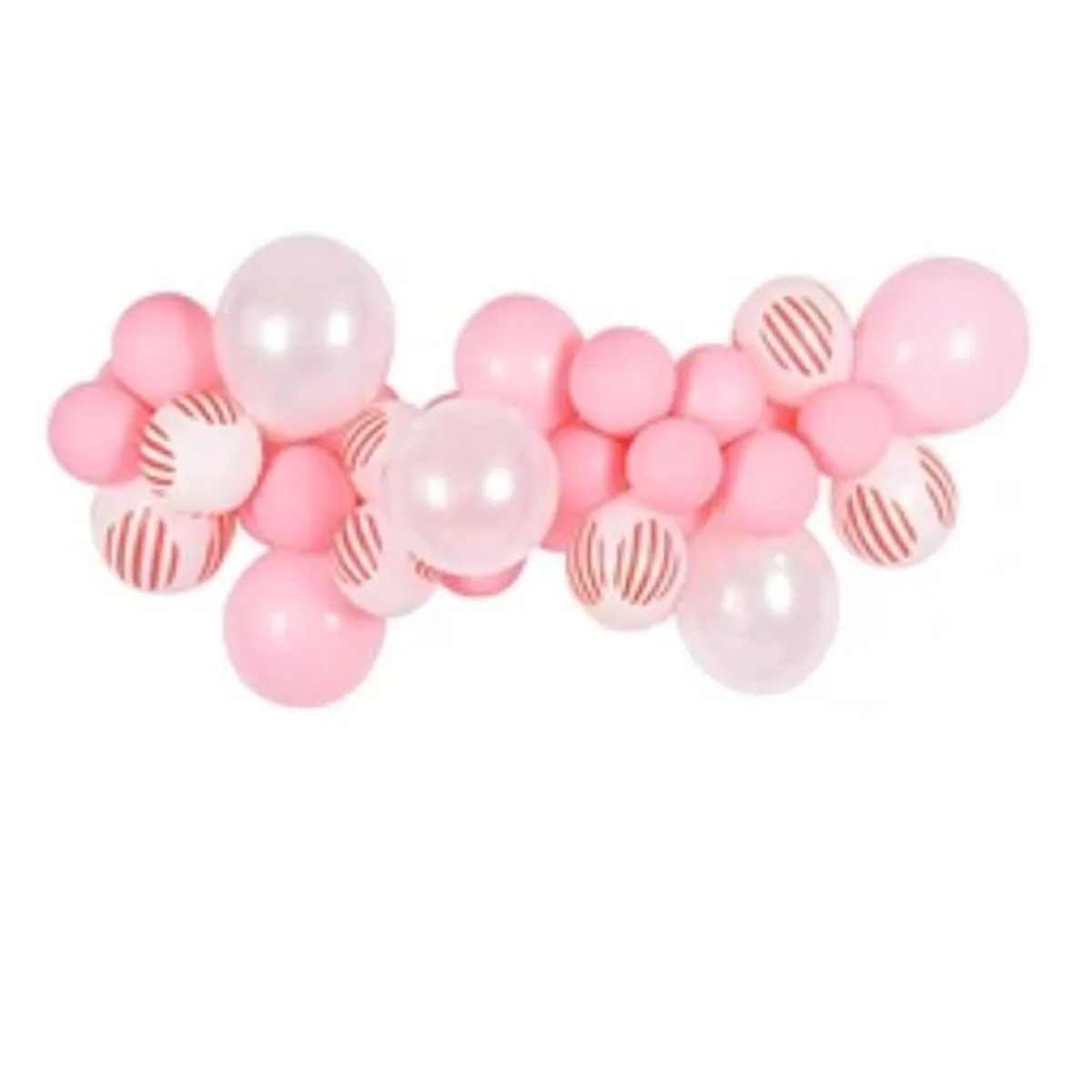 GENERICO - Set de globos de látex rosa 38pcs