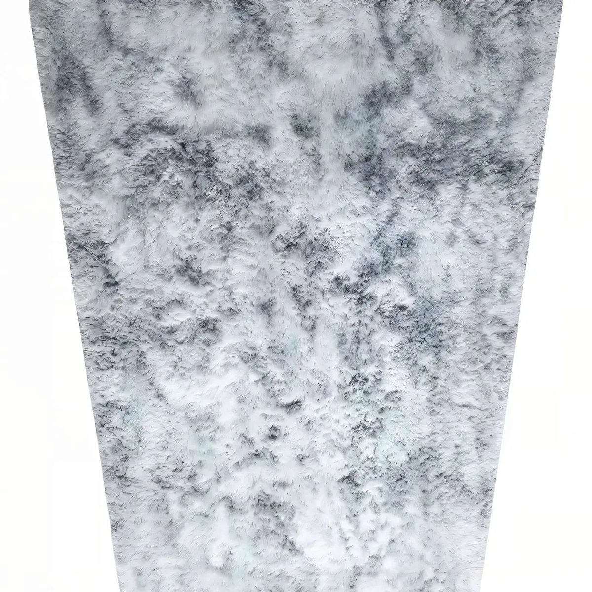 GENERICO - ALFOMBRA PELUDA 200X300 COLOR GRIS CLARO