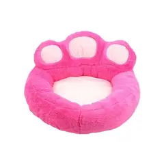 GENERICO - Camas Para Perros Diseño Huella Rosado XL 73cmx80cm