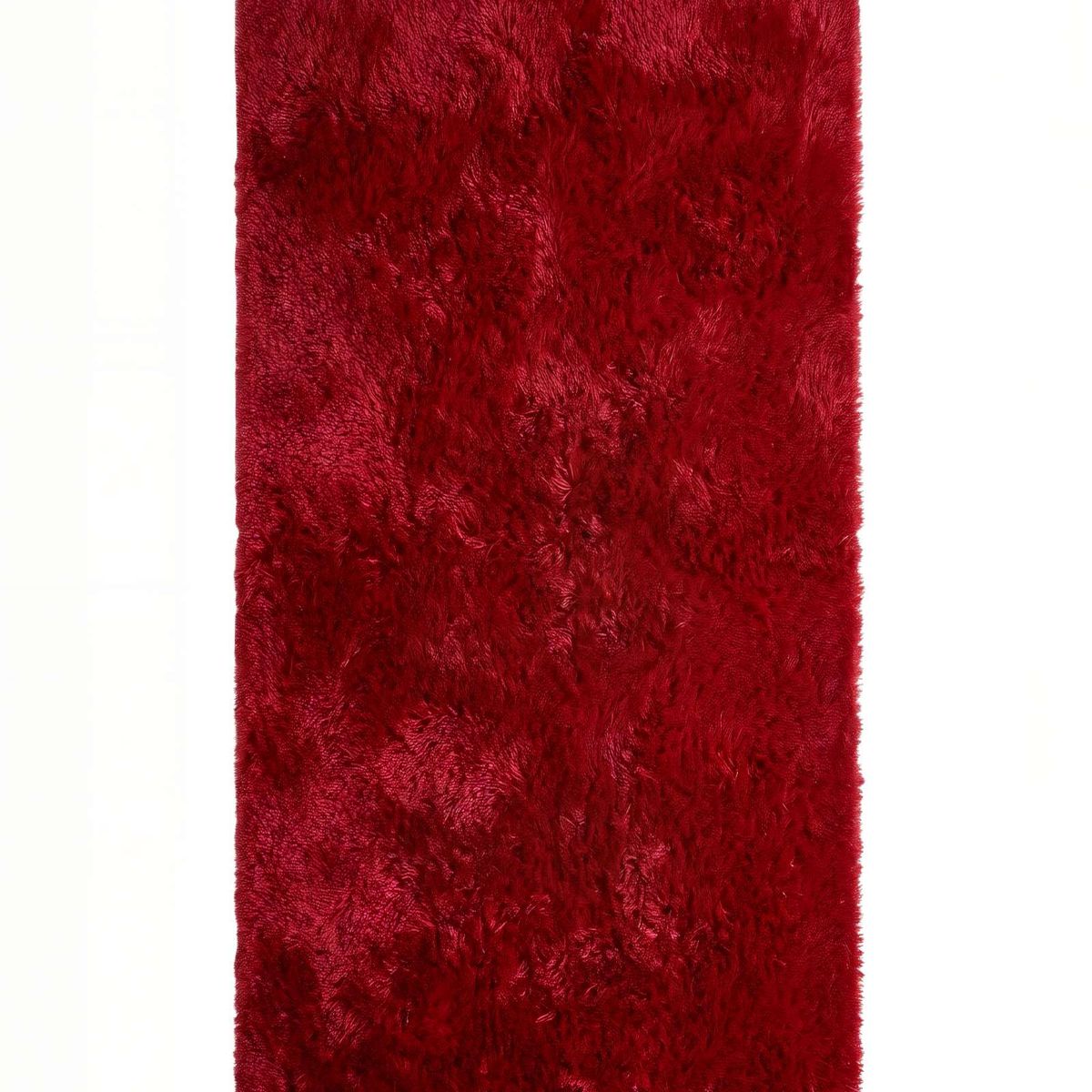 GENERICO - ALFOMBRA PELUDA 180X200 COLOR BURDEO