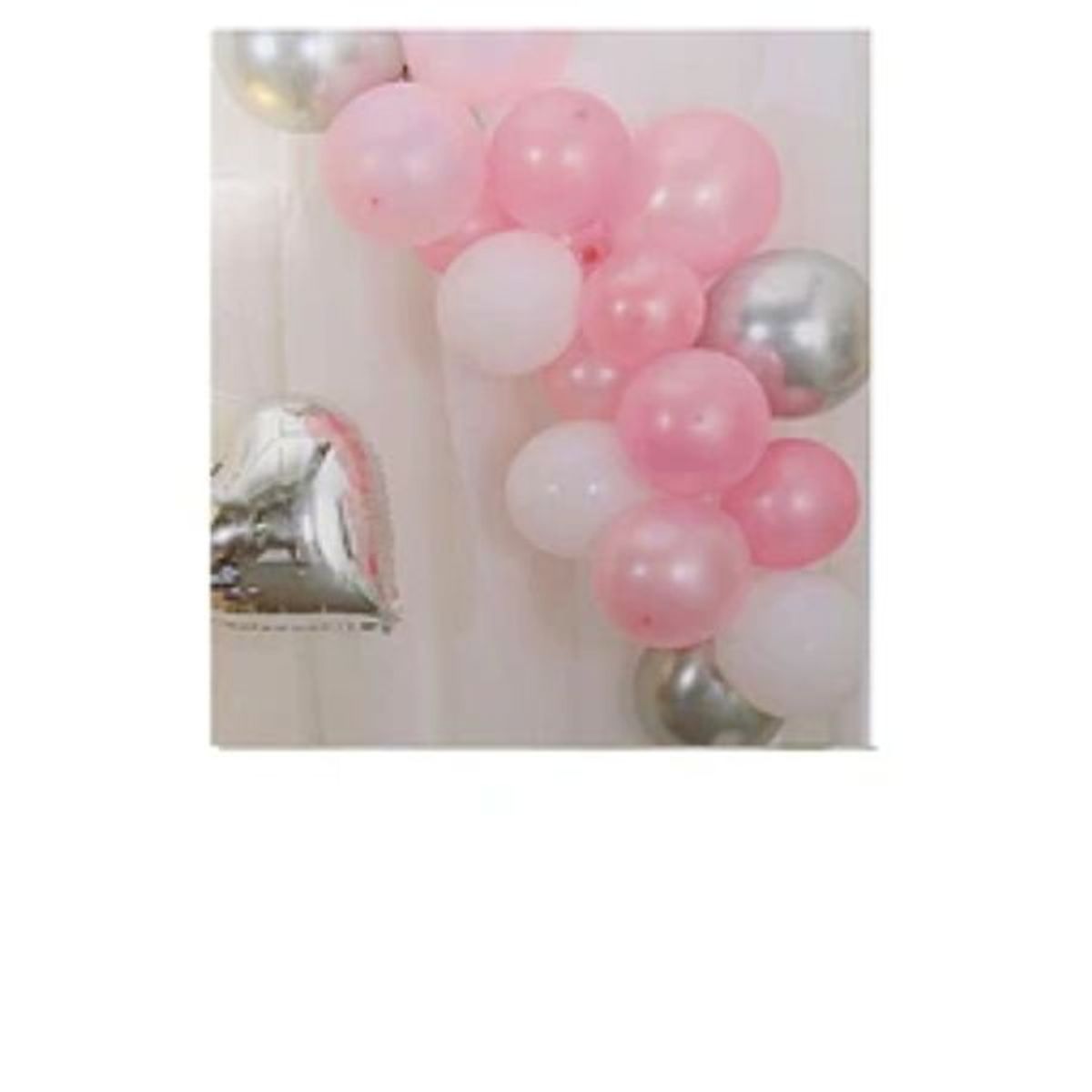 GENERICO - Set de globos color rosa 25pcs