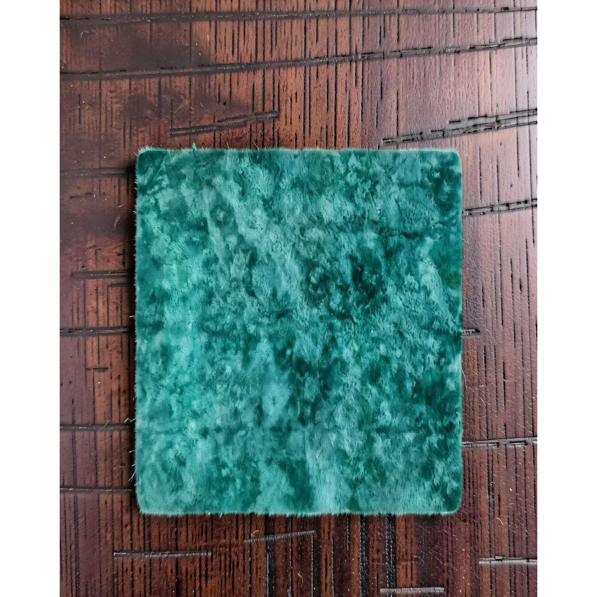 GENERICO - ALFOMBRA PELUDA 200X240  COLOR VERDE1
