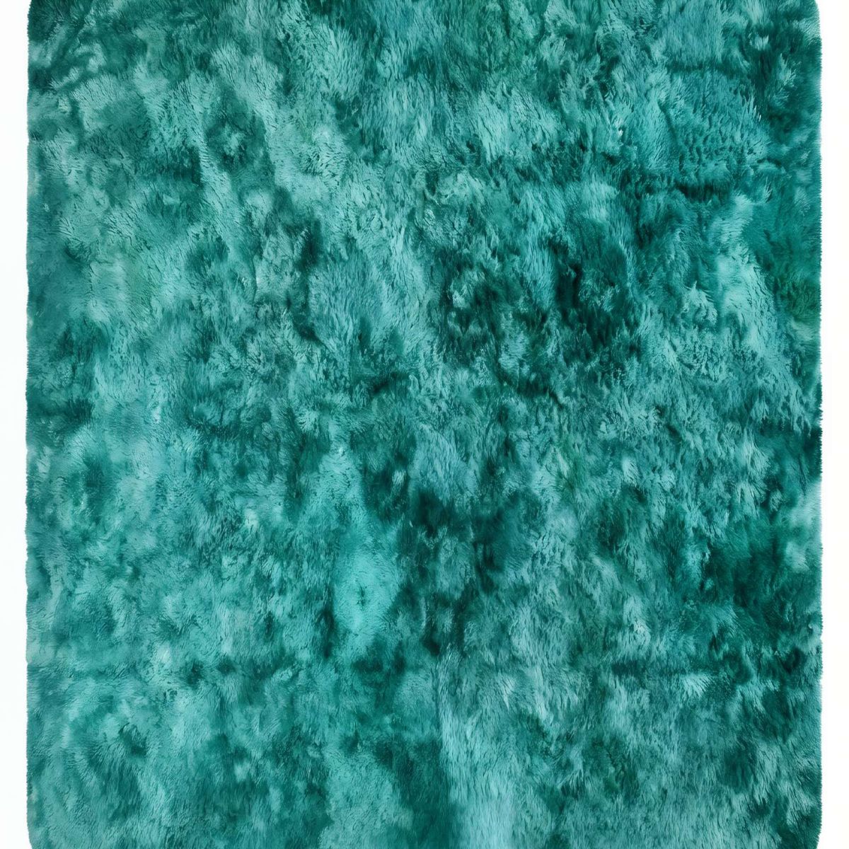 GENERICO - ALFOMBRA PELUDA 200X240  COLOR VERDE1