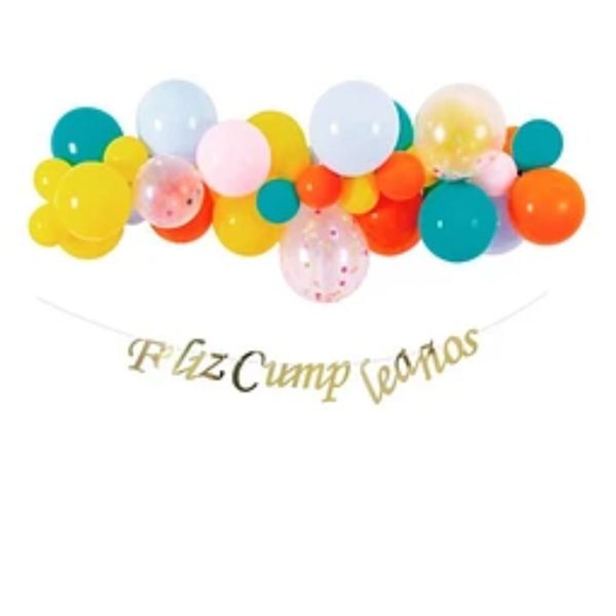 GENERICO - Set de globos de látex de colores 40pcs