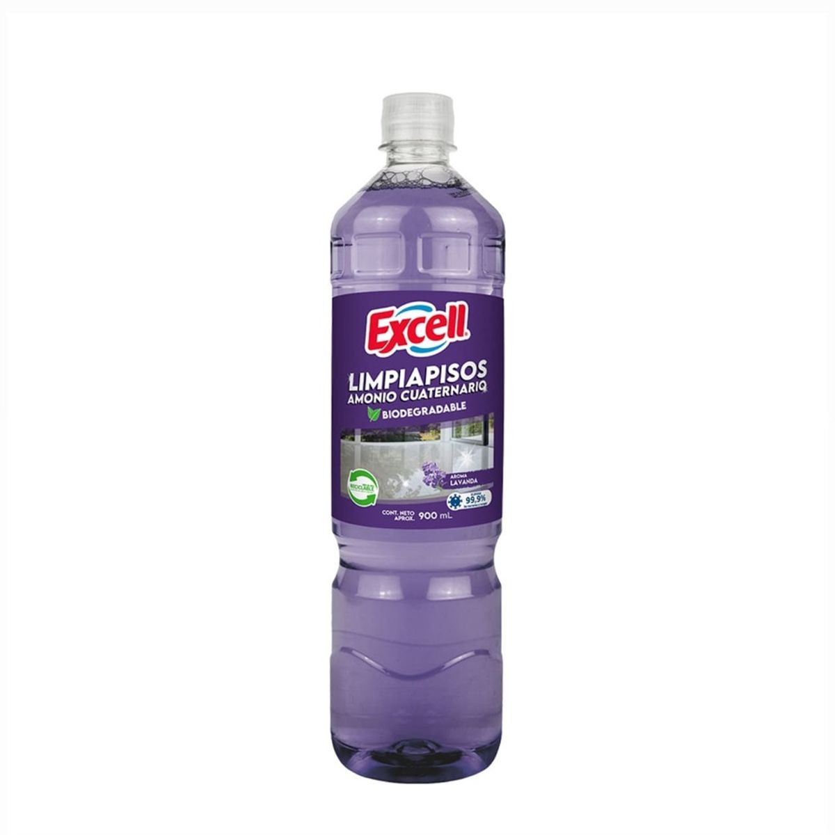 EXCELL - Pack 9 Limpia Pisos Aroma A Lavanda 900ml Excell