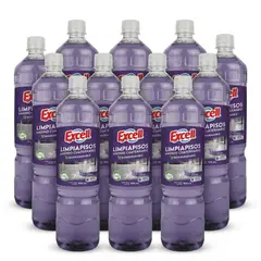 EXCELL - Pack 12 Limpia Pisos Aroma A Lavanda 900ml