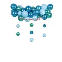 GENERICO - Set de globos de látex azul 36pcs