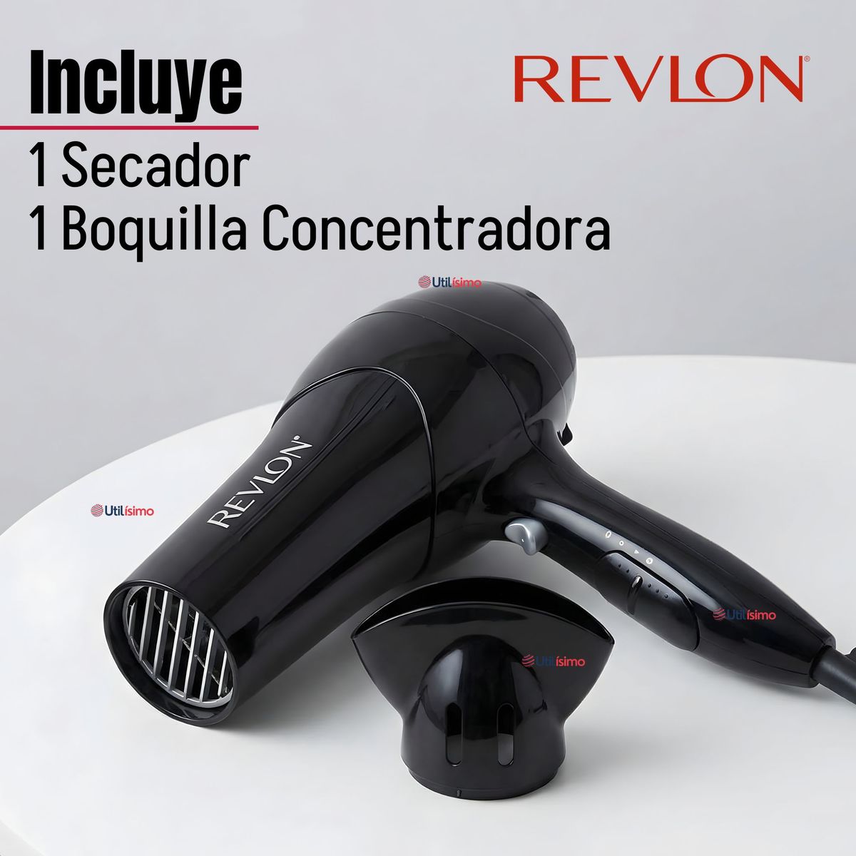 REVLON - Secador De Cabello Control Frizz Revlon 2000W Negro