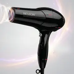 REVLON - Secador De Cabello Control Frizz 2000W Negro