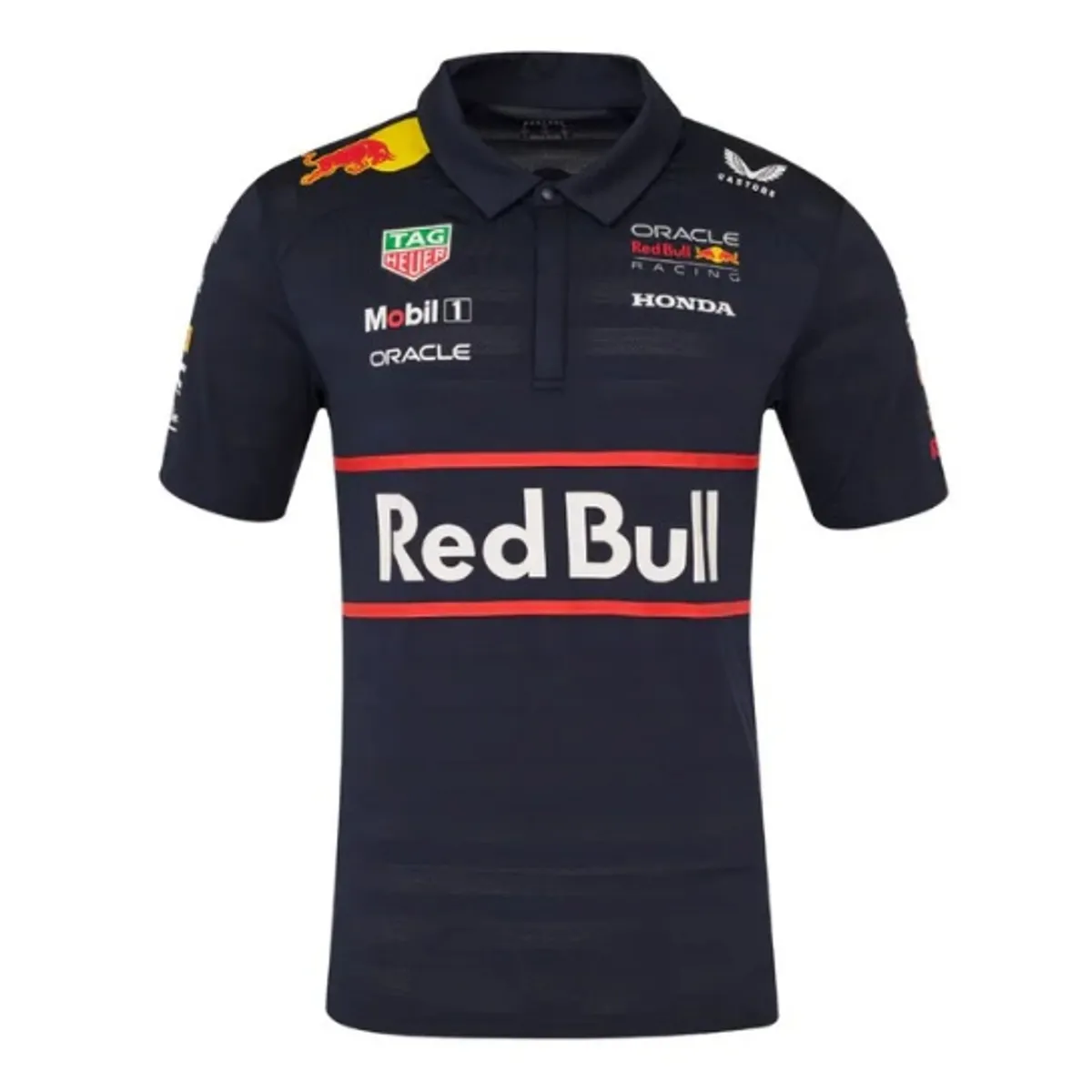 RED BULL - F1ChileStore: CAMISETA POLO RED BULL RACING OFICIAL 2025
