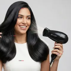 REVLON - Kit Secador De Viaje Con Bolso 800W Negro
