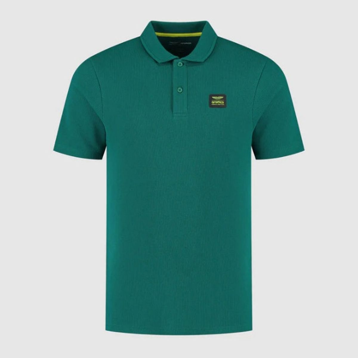 ASTON - F1ChileStore: CAMISETA POLO WAFFLE ASTON MARTIN 2025