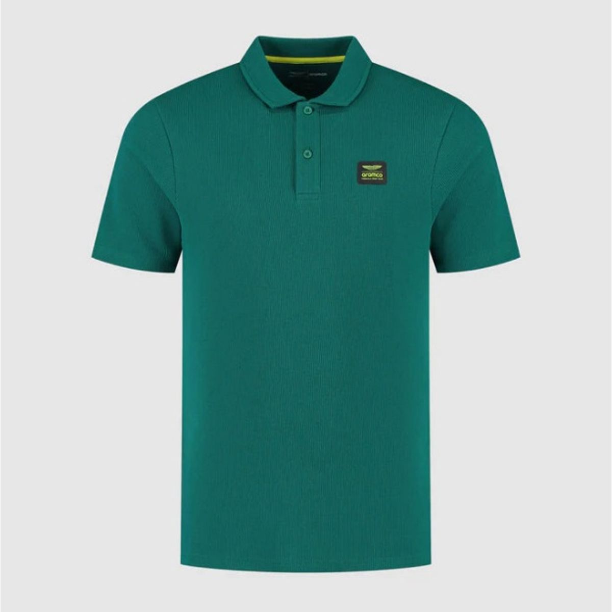 ASTON - F1ChileStore: CAMISETA POLO WAFFLE ASTON MARTIN 2025
