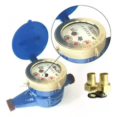 KUANGYE - Medidor Remarcador De Agua Con Conexión 12 15mm