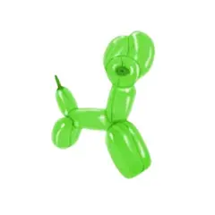 GENERICO - Globos largos 40pcs 28cm verde