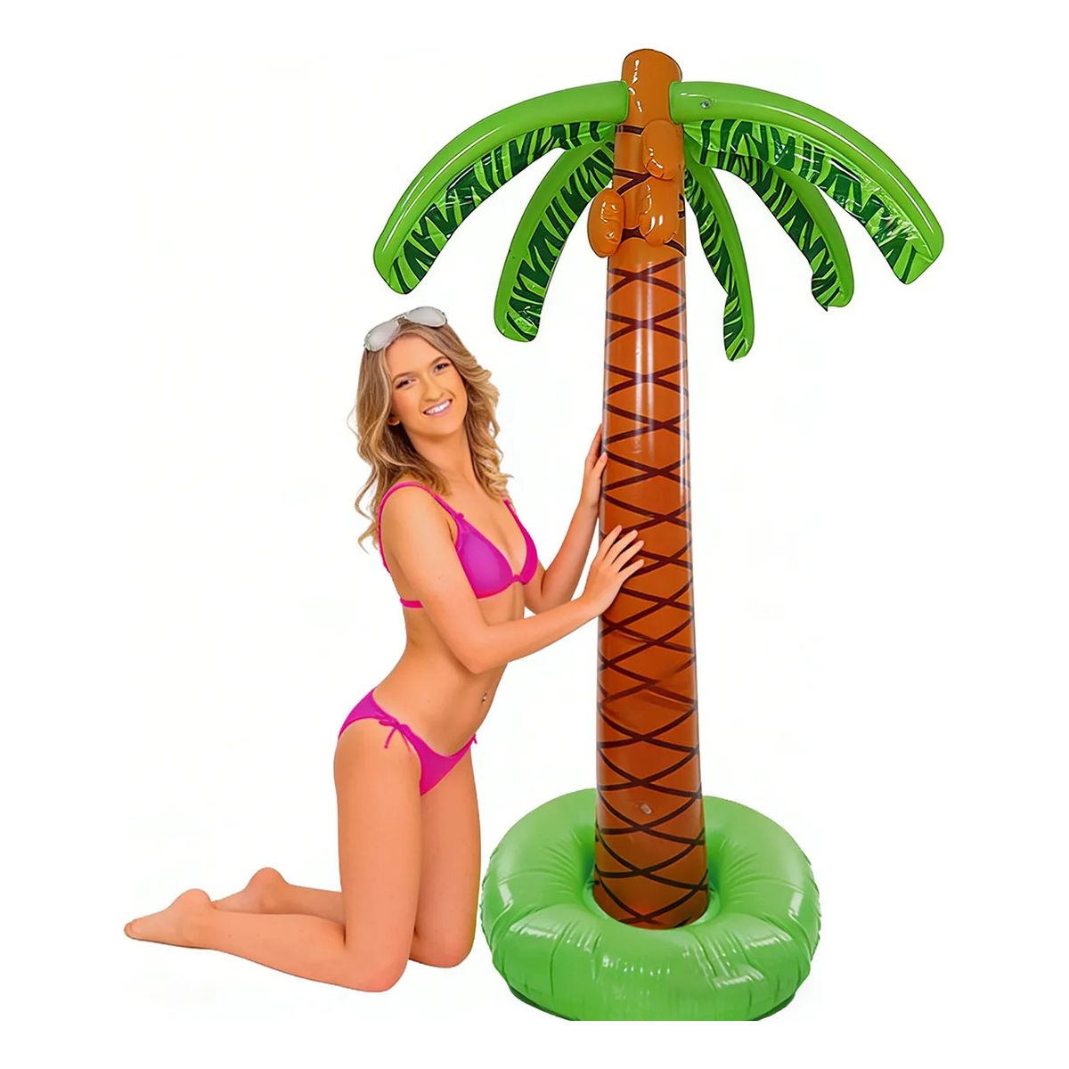 GENERICO - 158cm Palmera Inflable De Agua Piscina Niños Verano
