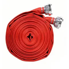 KUANGYE - Manguera Incendio Roja 25 Mts Pu 2 Pulg Con Acoples