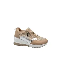 HERIEL - Zapatilla Beige Urbana