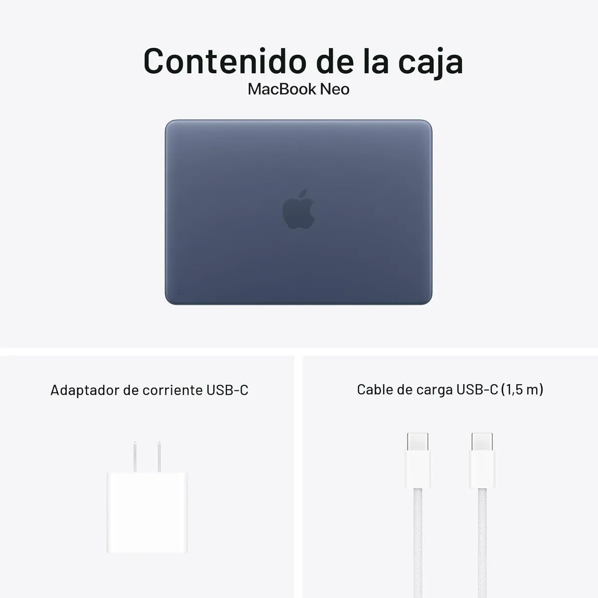 APPLE - MacBook Neo A18 Pro 13” 8GB RAM + 256GB - índigo