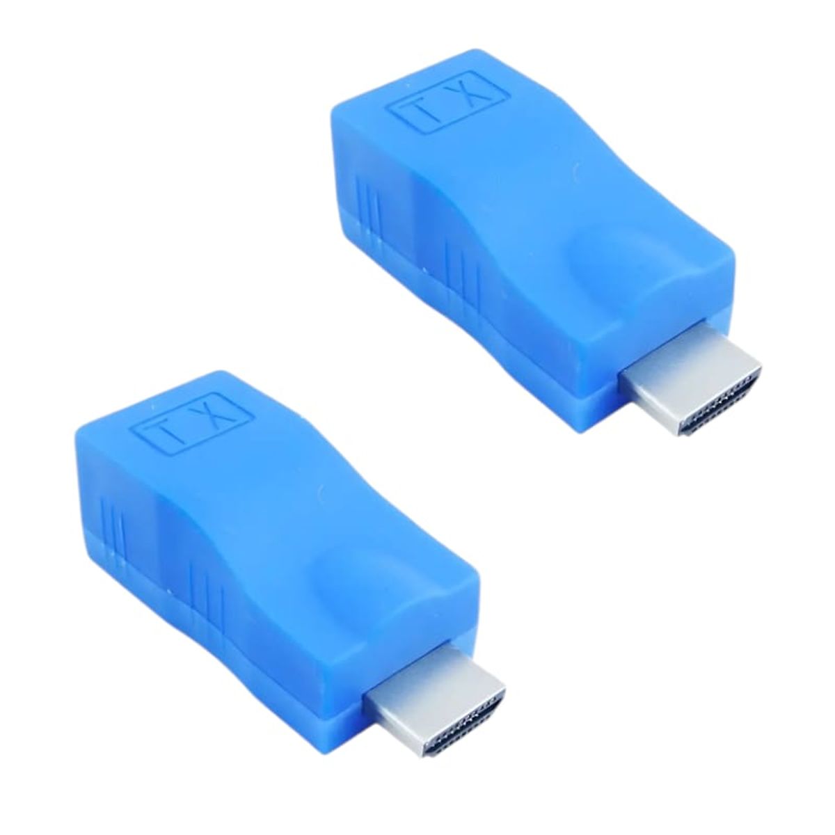 GENERICO - Extensor Conector Hdmi A Lan Rj-45 Hasta 30 Mts Y 1080 P