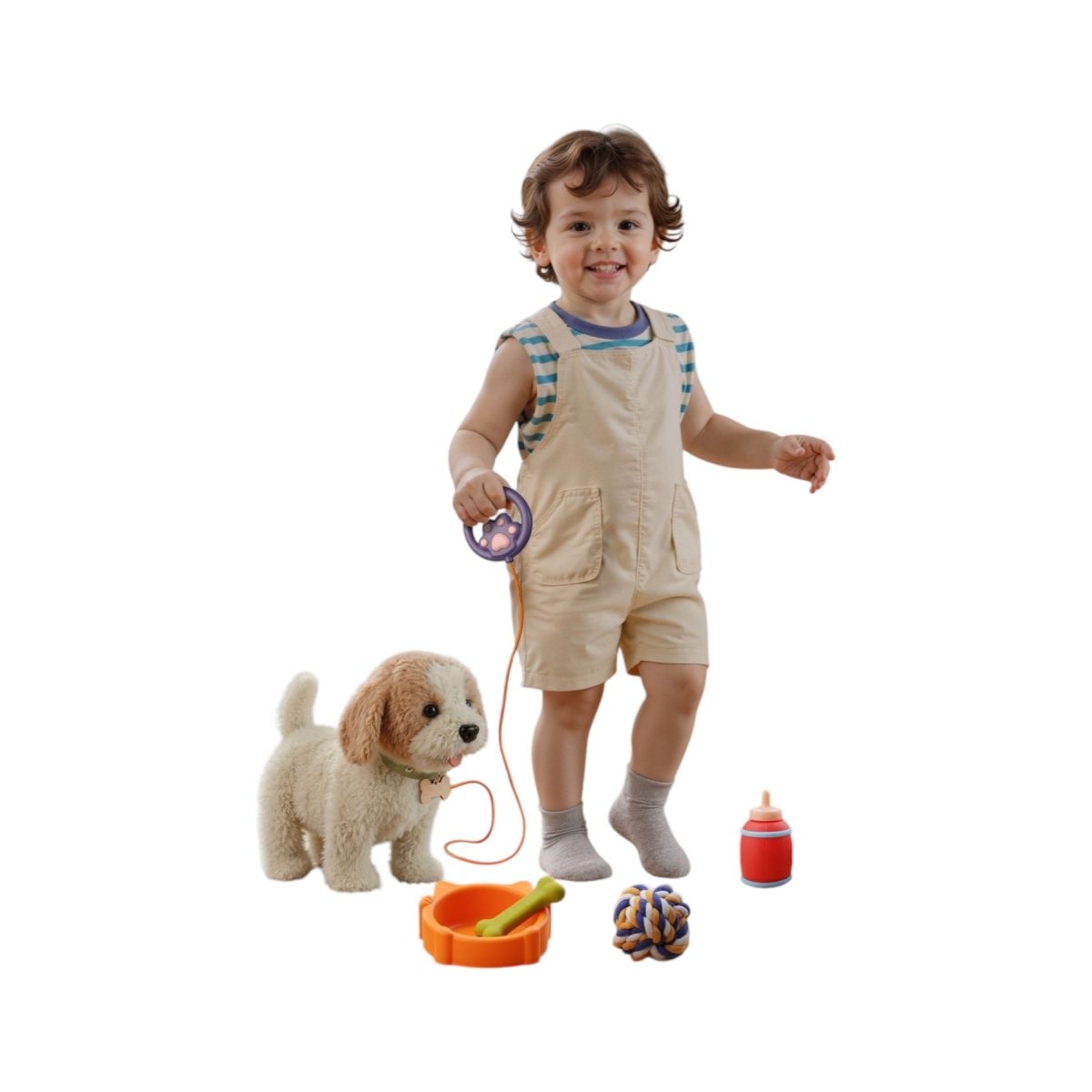 LUBABYCAS - Perro de Peluche Juego De Juguetes Musical TM381 LuBabycas