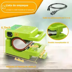 EVERSO - Máquina Estampadora Sublimacion De Prensa Para Tazas