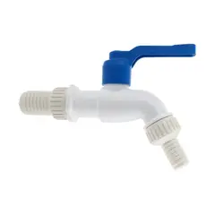 GENERICO - Llave Jardín PVC 0.5 pulg Tipo Bola Duque