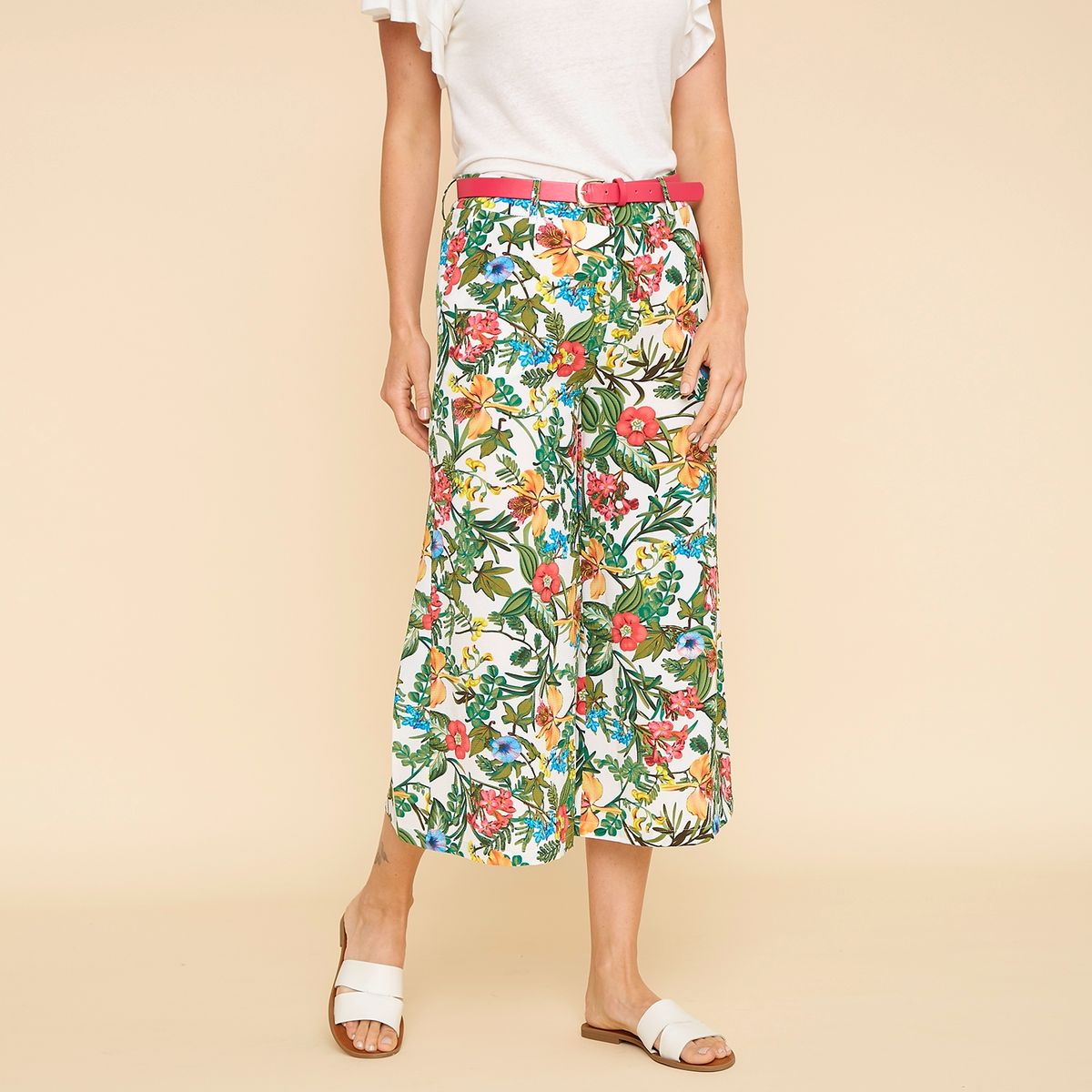 STEFANO COCCI - Stefano Cocci Pantalón Palazzo Tiro Alto Mujer