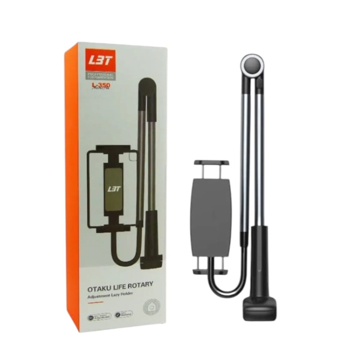 GENERICO - Soporte P/ Tablet 1 Mts Aluminio C/ Brazo Flexible Ajustable