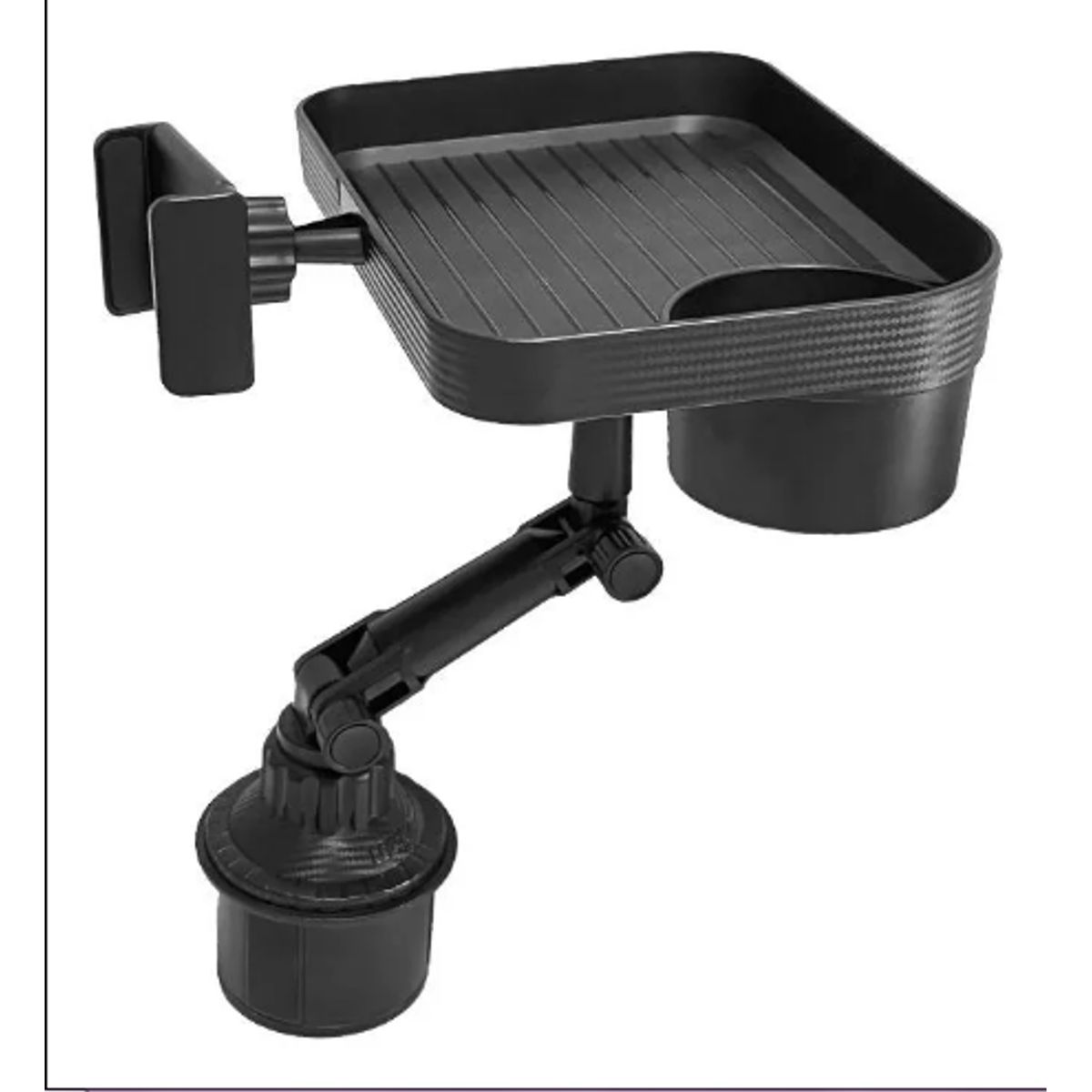 GENERICO - Soporte Para Teléfono De Auto Con Portavaso Y Bandeja C24056