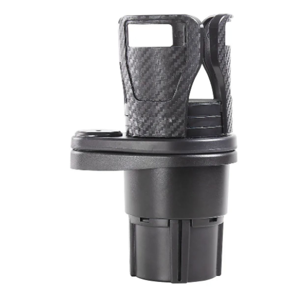 GENERICO - Portavasos Para Auto Giratorio Doble Universal Extensible
