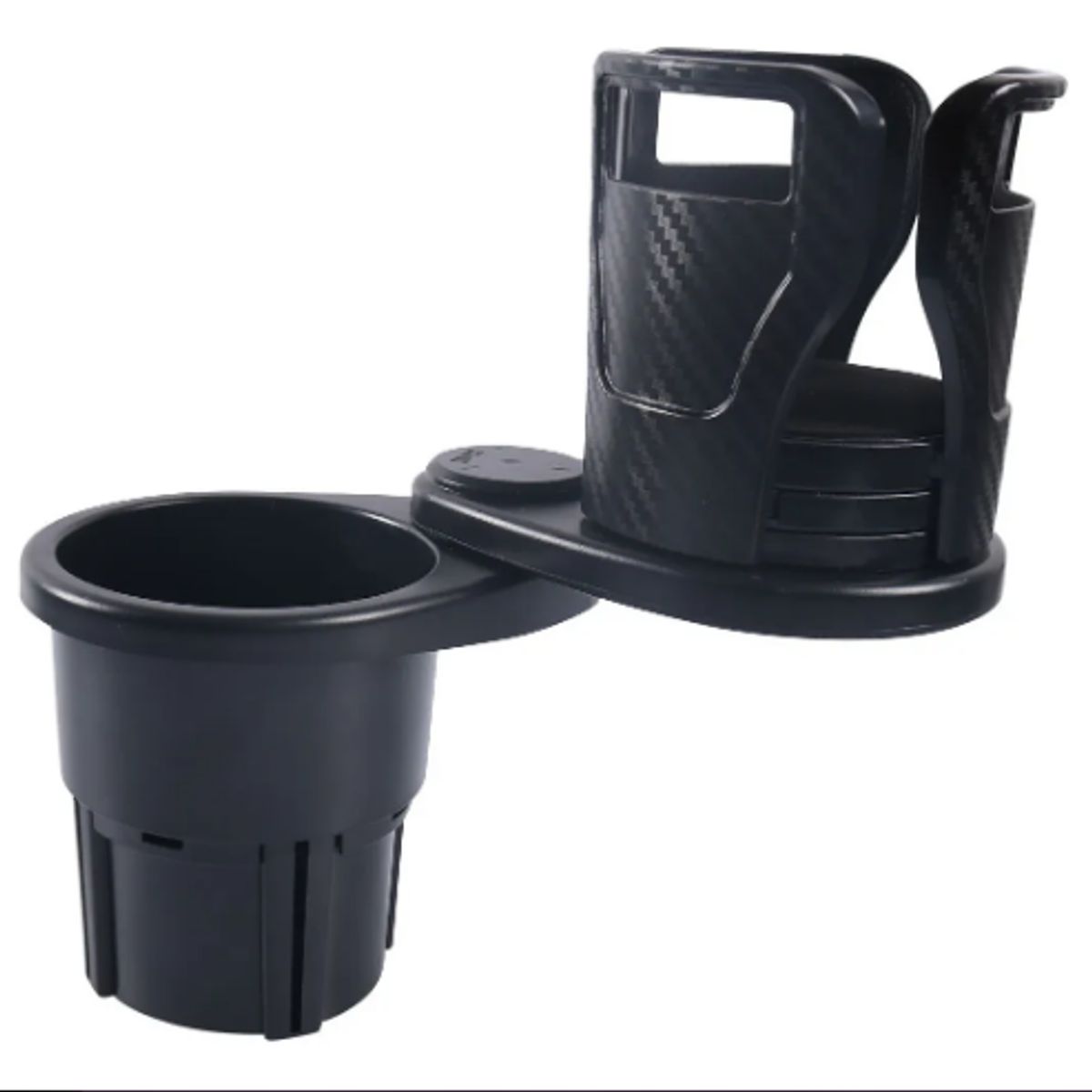 GENERICO - Portavasos Para Auto Giratorio Doble Universal Extensible