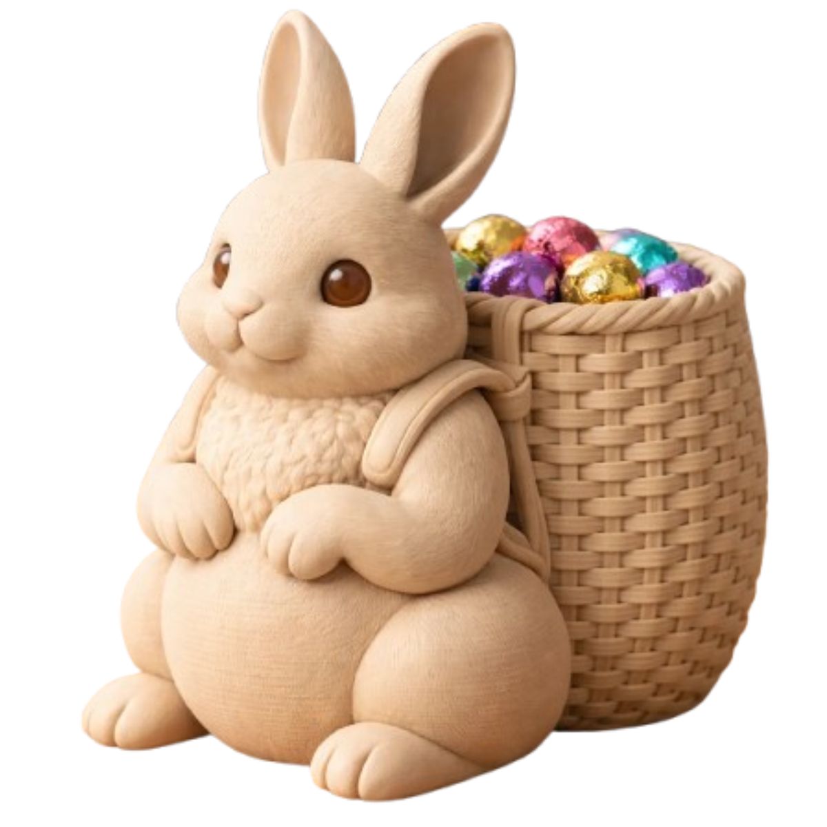 GENERICO - canasta de conejo de pascua